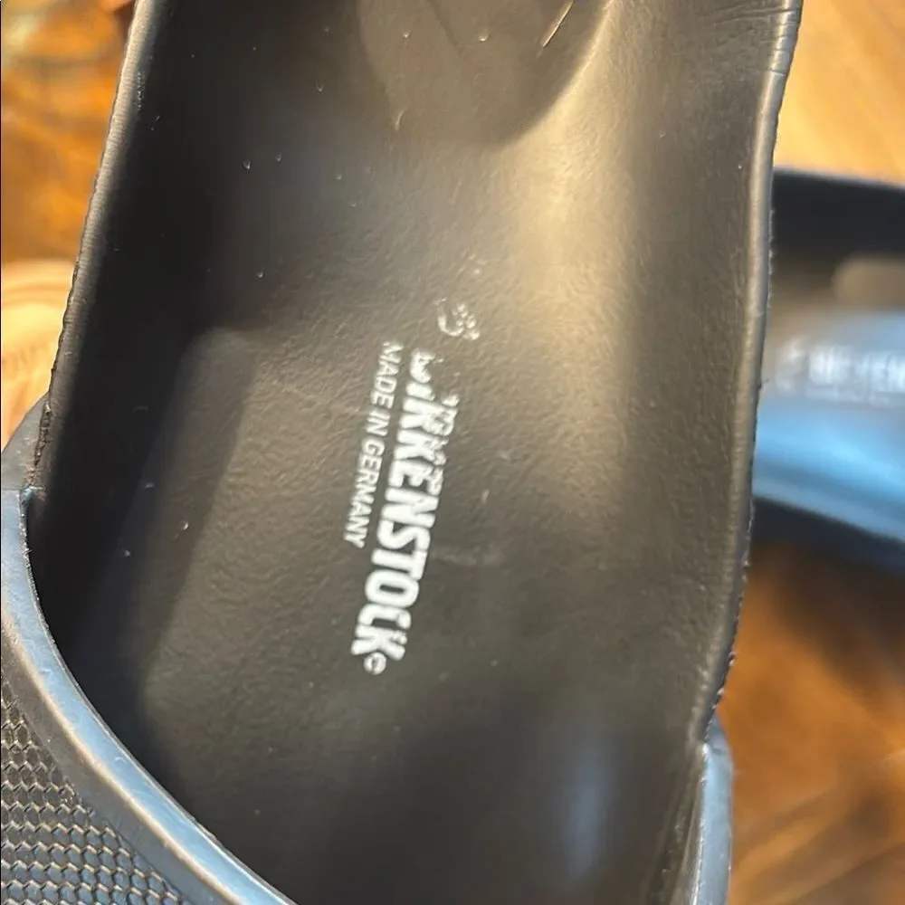 Birkenstock Black Sandals Contoured Comfort